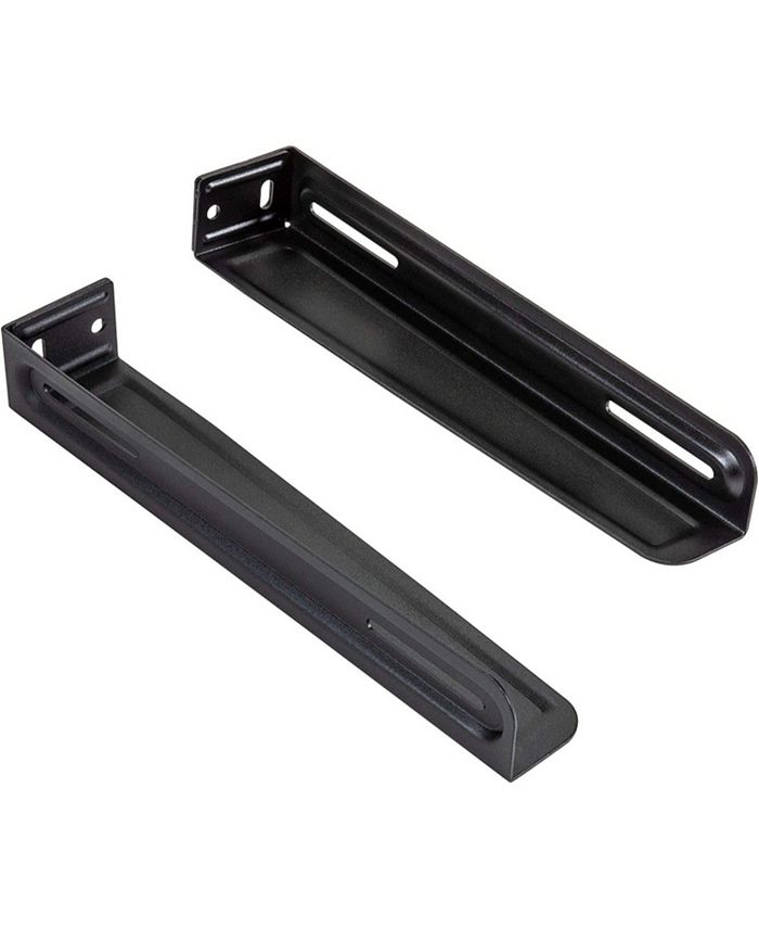 Ivation Universal Microwave Wall Mount Brackets, Steel Microwave Mount