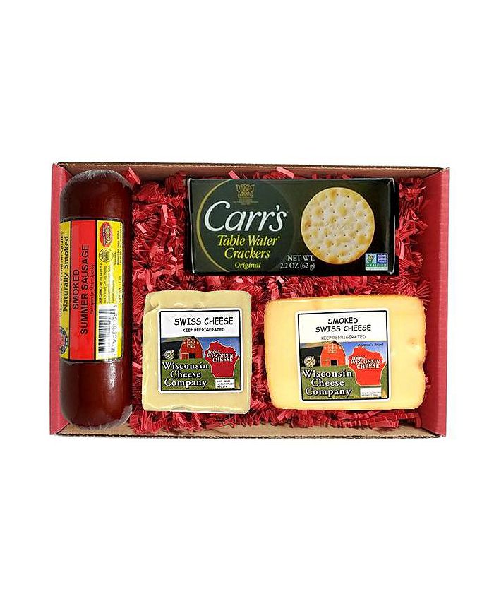 Wisconsin Cheese Company Christmas Wisconsin Deluxe Swiss Cheese ...