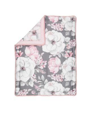 Signature Botanical Baby Watercolor Floral 4-Piece Crib Bedding Set