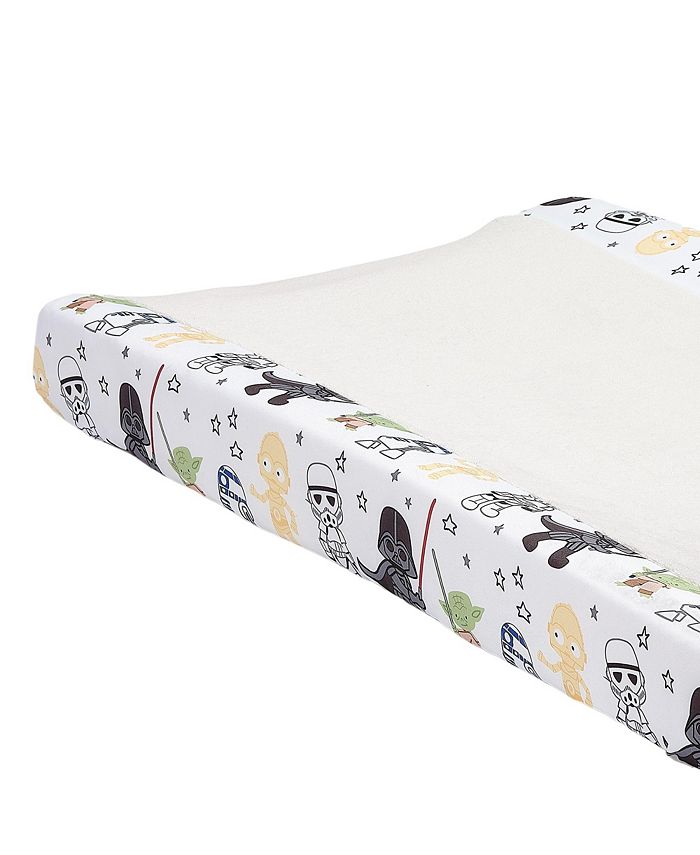 Lambs & Ivy Star Wars Classic Changing Pad Cover Yoda/Darth Vader/R2
