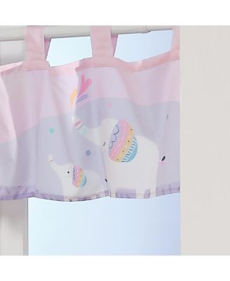 Elephant Dreams Nursery/Child Light Pink Window Valance
