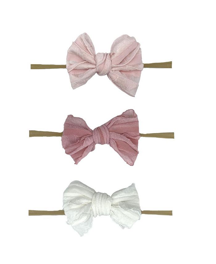Headbands of Hope Baby Girl Bow Headband Set Pink Macy s