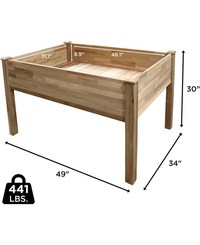 Jumbl Raised Garden Bed, Elevated Herb Planter for Growing Fresh Herbs