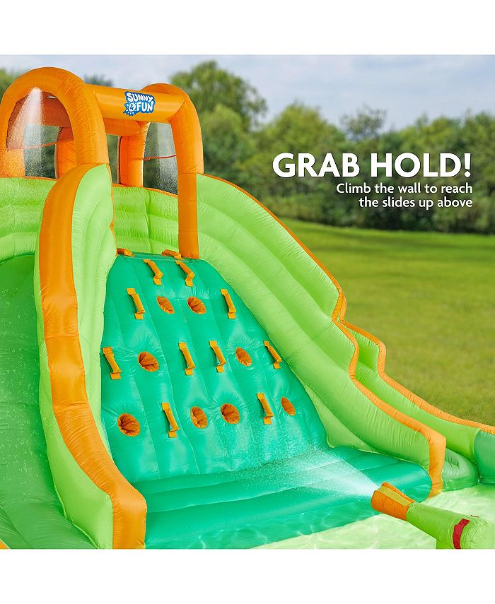 Sunny & Fun Inflatable Water Slide & Blow up Pool, Kids Water Park Macy's
