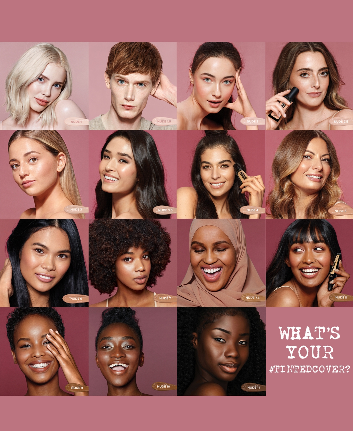 Nudestix Travel-Size Tinted Cover Foundation, 0.16 oz. - Nude 1