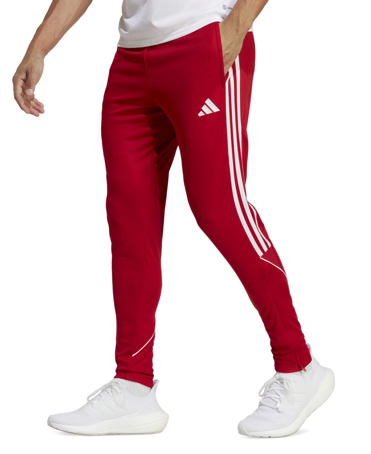 Shop Adidas Originals Men's Tiro 23 League Pants In Power Red,wht