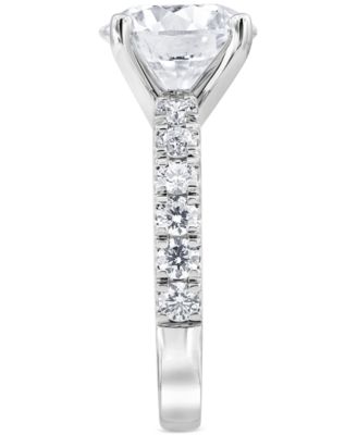Certified Lab Grown Diamond Engagement Ring (6 ct. t.w.) in 14k Gold
