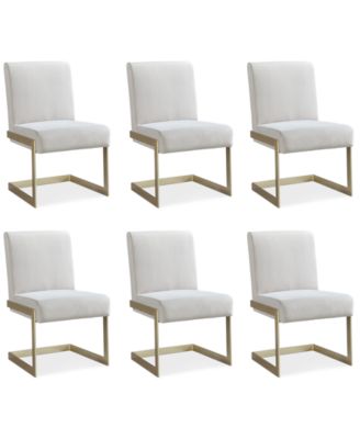 Emila 6 Pc. Dining Chair Set, Created for Macy's