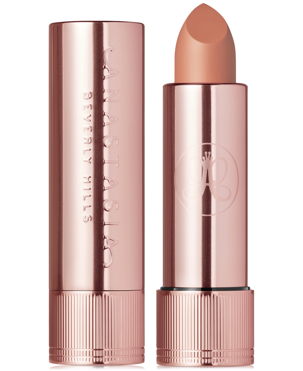 Anastasia Beverly Hills Matte & Satin Velvet Lipstick In Honey Taupe