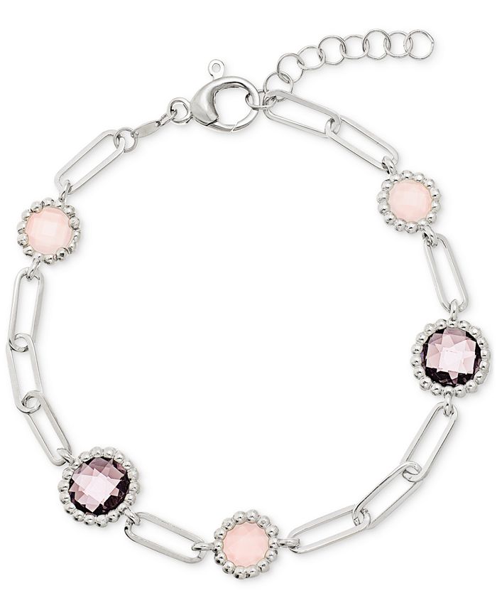 Macy s Amethyst 3 ct. t.w. Rose Quartz 2 1 4 ct. t.w