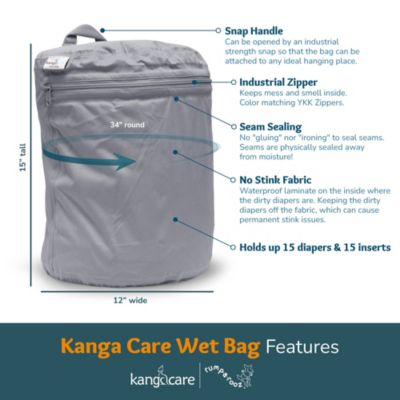 Kanga Care 3D Dimensional Seam Sealed Wet Bag
