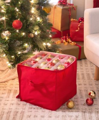 64 Count Stackable Christmas Ornament Storage Box