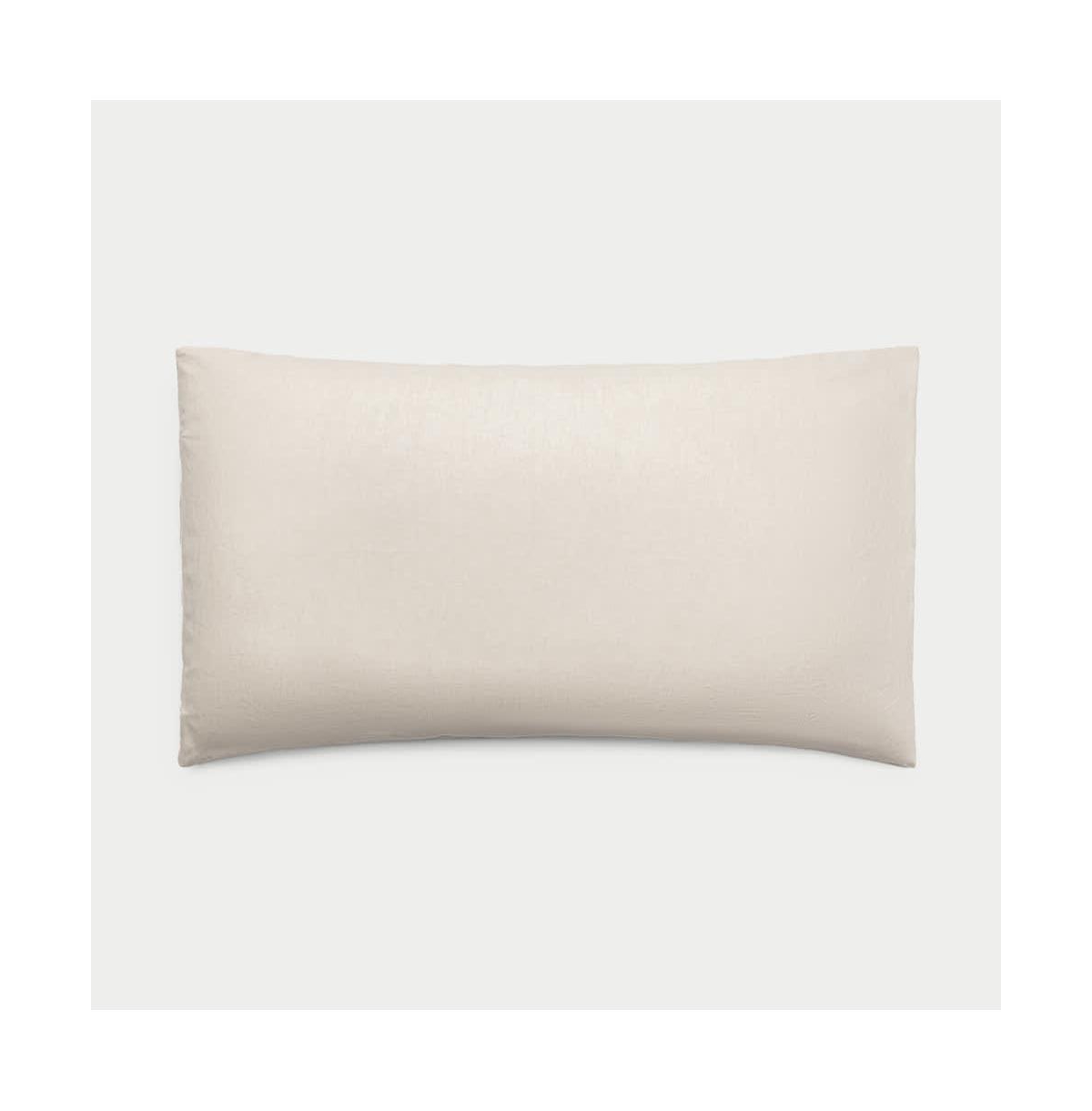 Linen Pillow Shams, Standard - Natural