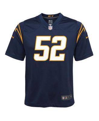 Big Boys Khalil Mack Los Angeles Chargers Alternate Game Jersey