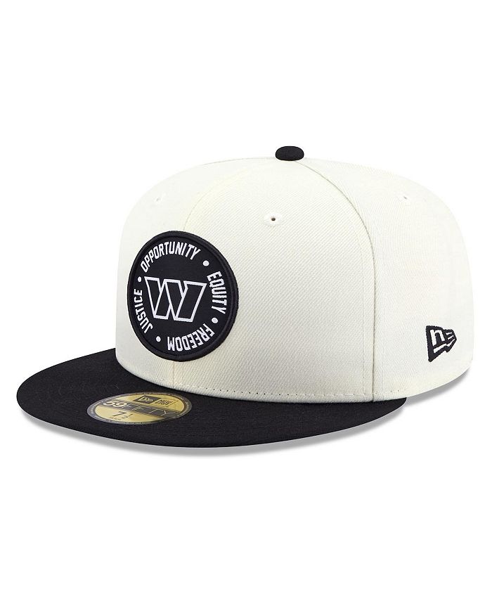 New Era Men's Cream and Black Washington Commanders 2022 Inspire Change  59FIFTY Fitted Hat - Macy's