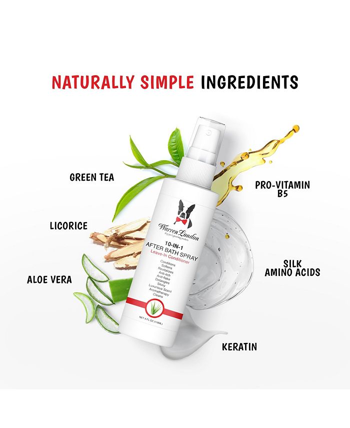 Warren London 10in1 Dog After Bath Spray by Cleansing LeaveIn Conditioner Made In USA Macy's