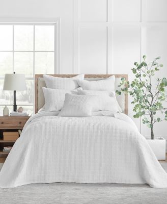 Mills Waffle Classic 3-Piece Bedspread Set, Queen