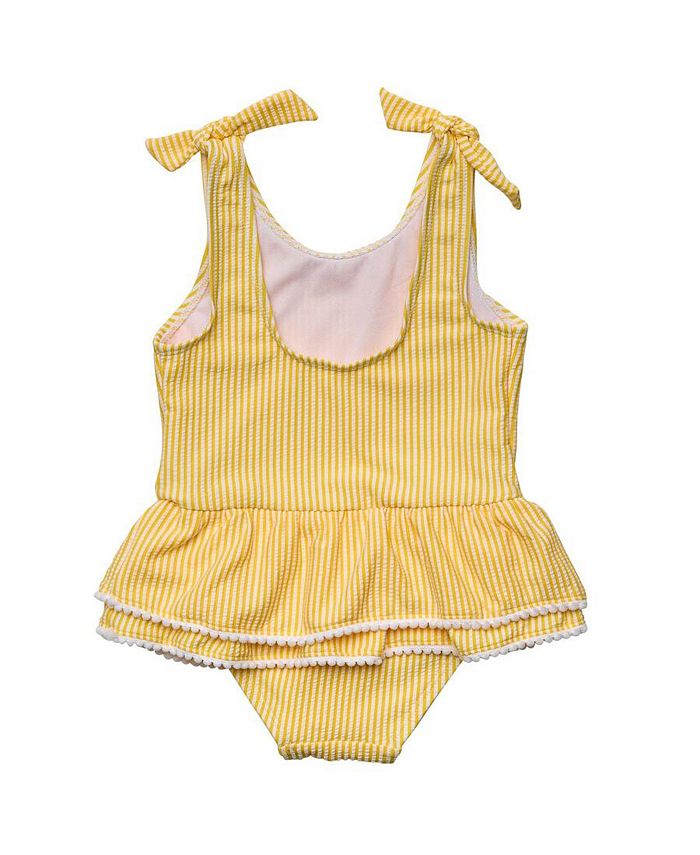 Snapper Rock Baby Girls Marigold Stripe Skirt Swimsuit & Reviews ...