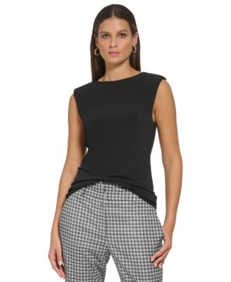 DKNY - Women's Sleeveless Crewneck Top