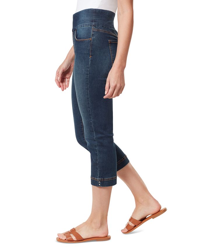 Gloria Vanderbilt Amanda PullOn Capri Jeans Macy's