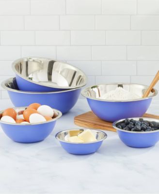 Stainless Steel Mixing Bowl, Set of 6