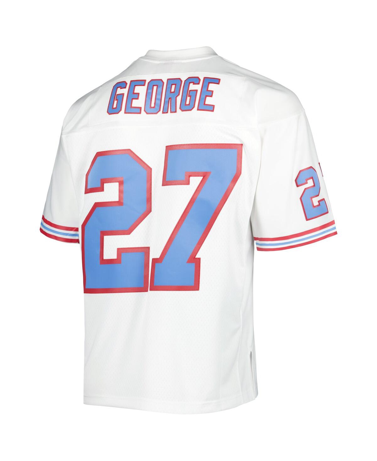 Men's Mitchell & Ness Eddie GeorgeHouston Oilers 1996 Legacy Replica Jersey - White