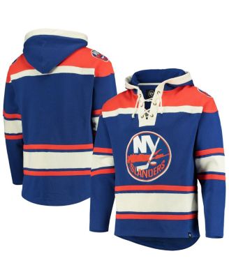 Men's Royal New York Islanders Superior Lacer Pullover Hoodie