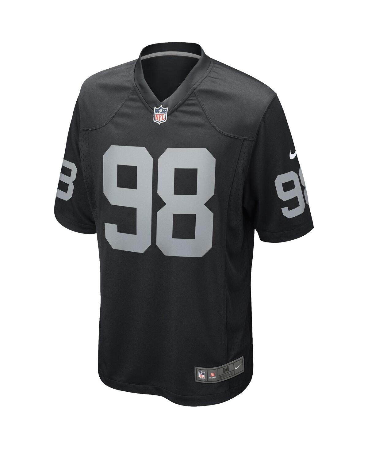 Men's Nike Maxx CrosbyLas Vegas Raiders Game Jersey - Black