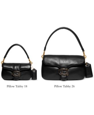 COACH Leather Pillow Tabby with Convertible Straps