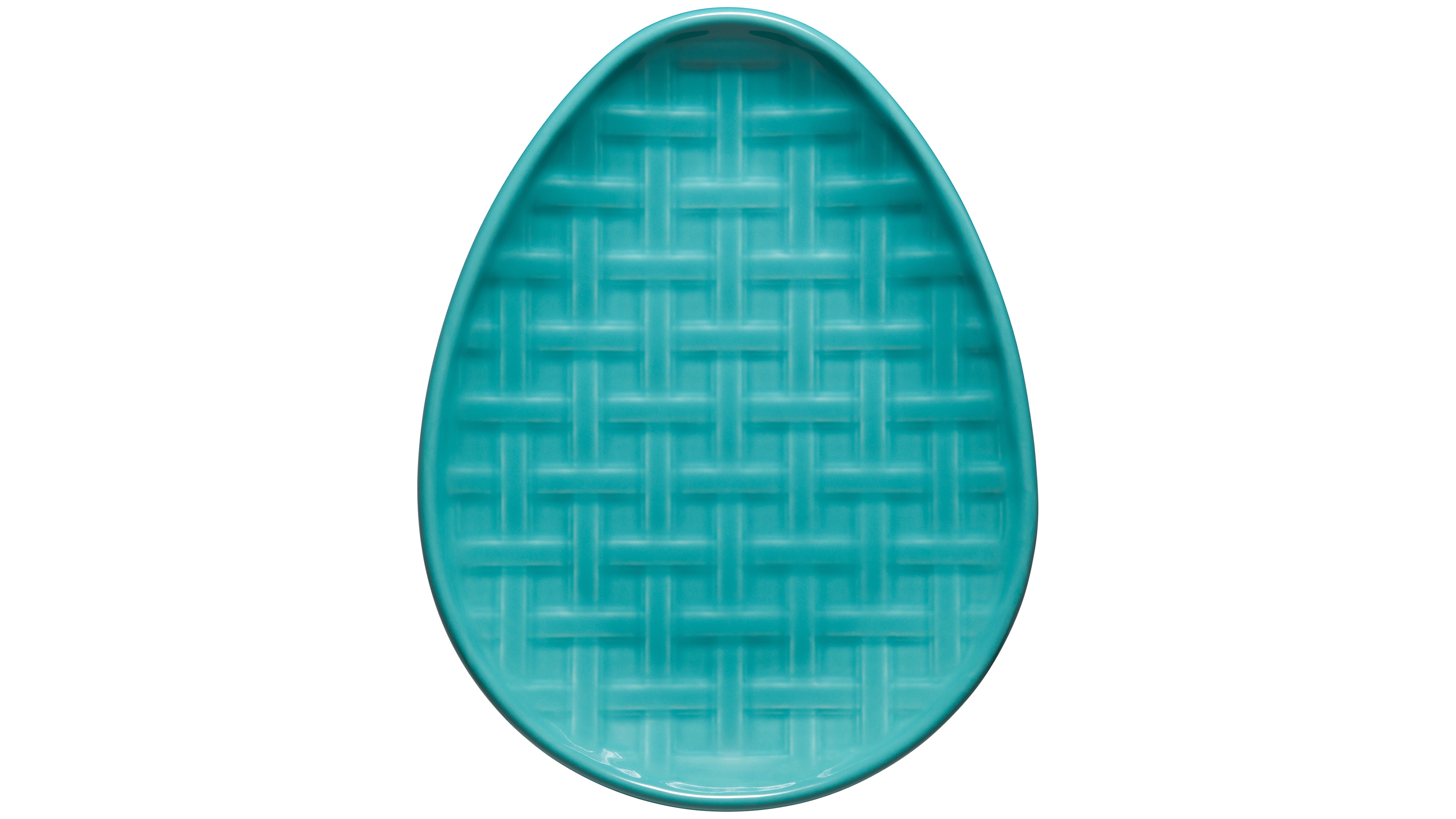 Fiesta Embossed Egg Plate