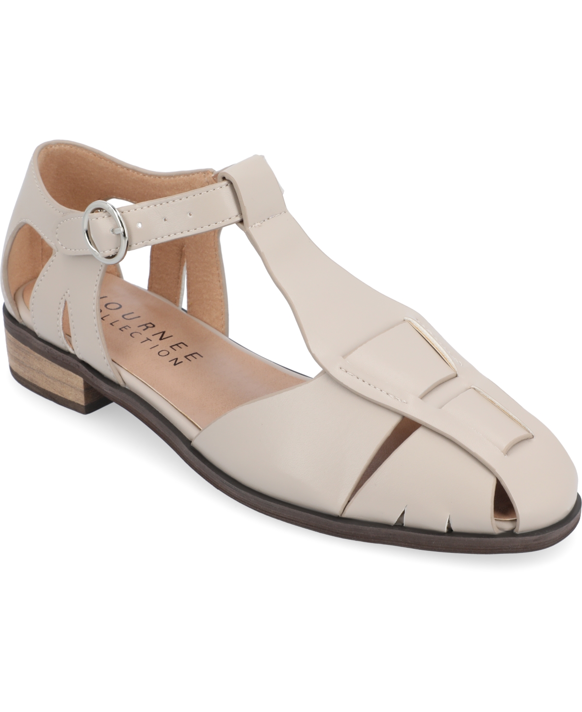Shop Journee Collection Women's Azzaria Flats In Gray