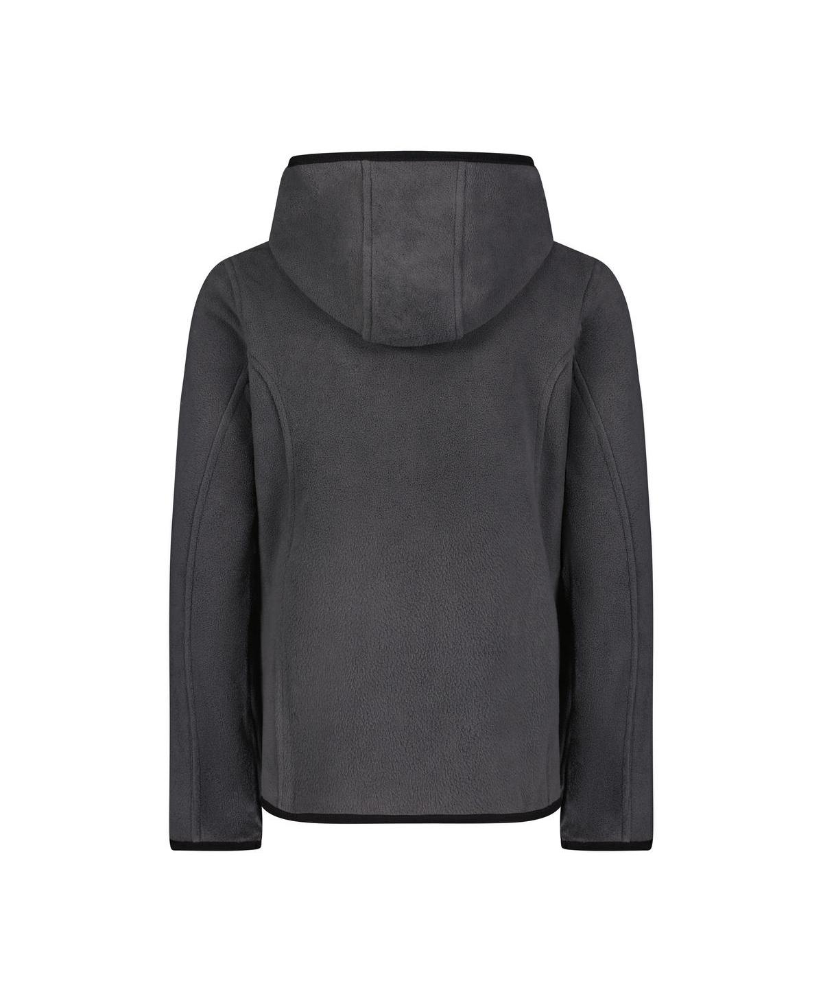 Dkny Girls Polar Fleece Warm Hooded Logo Jacket