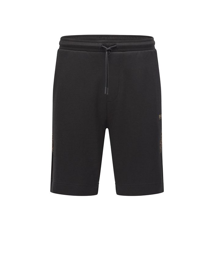 Men\'s Boss Regular-Fit Hugo Logo Shorts - Macy\'s