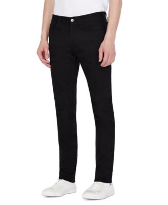 A|X Armani Exchange - Men's Slim-Fit Black Jeans