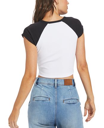 Lei juniors ribbed waist sale