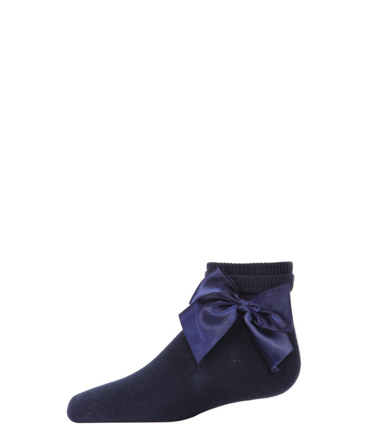 MeMoi Little Girls Side Bow Anklet Socks