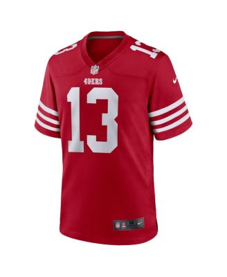 Men's Brock Purdy Scarlet San Francisco 49ers Game Player Jersey