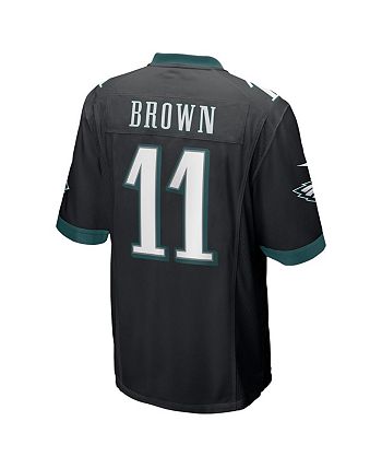 Nike Men s A.J. Brown Black Philadelphia Eagles Game Jersey Macy s