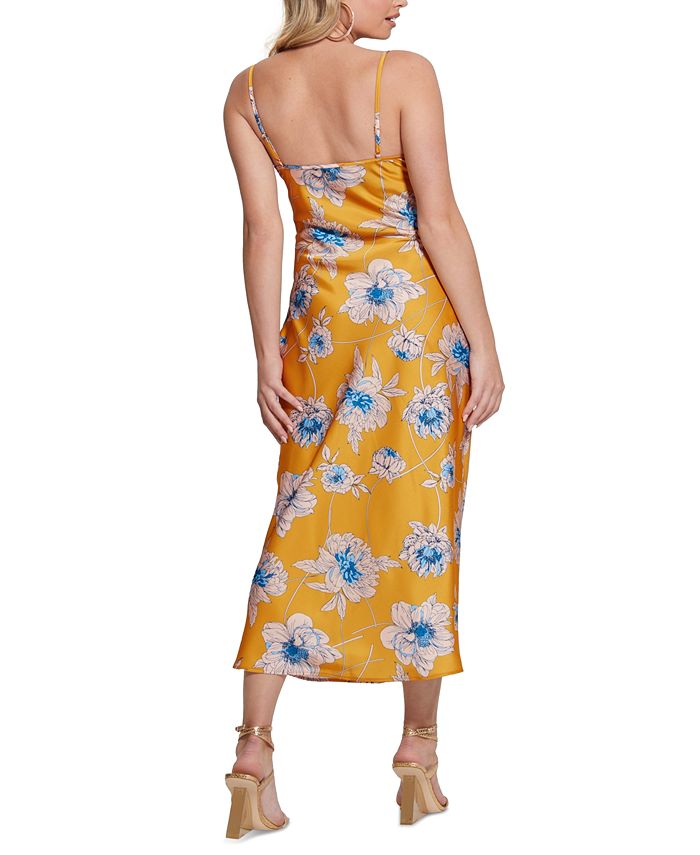 GUESS Women's Eco Akilina Sleeveless Midi Dress - Macy's