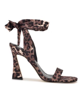 Women's Kelsie Ankle Wrap Sculpted Heel Sandals