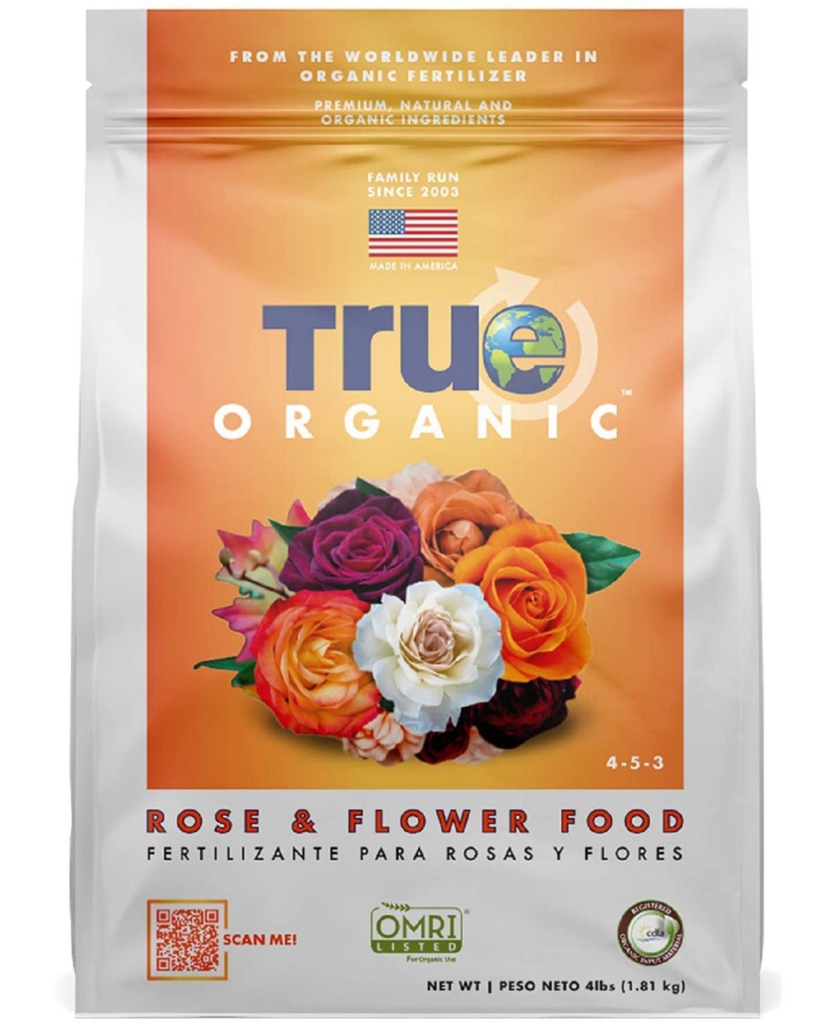 R0013 Granular Rose and Flower Food 4 lb bag - Multi
