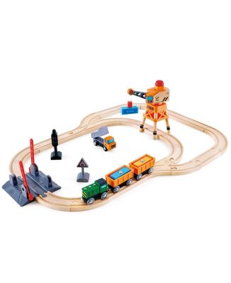 HAPE City Train Bucket Set - 48 PCS - Storage Box Becomes Part of ...