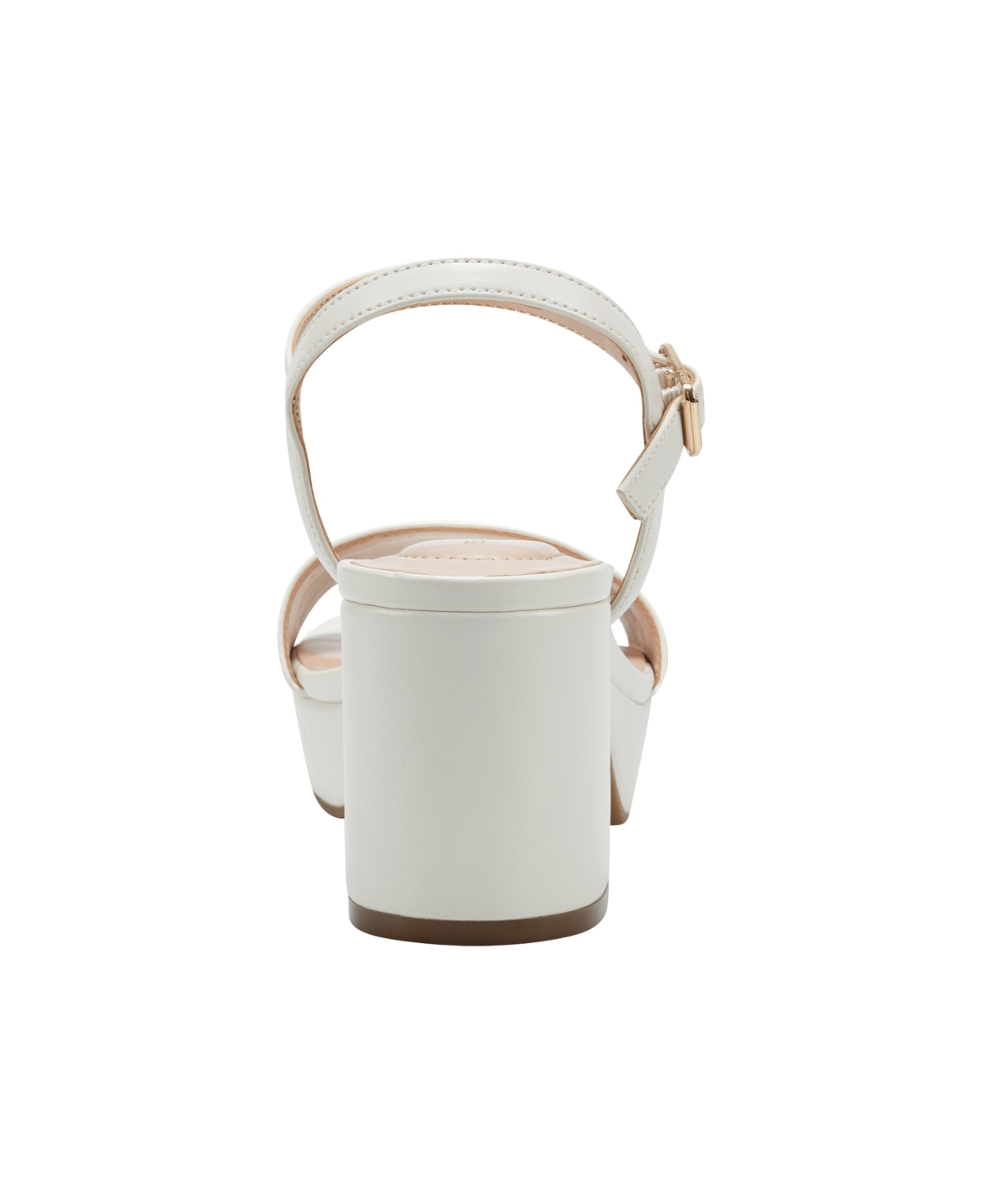 Bandolino Women's Pennie Platform Block Heel Sandals In White