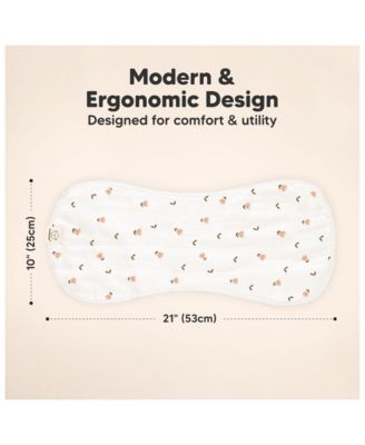 5pk Softe Muslin Burp Cloths for Baby Girls and Boys, Organic Burping Cloths for Babies, Baby Burp Clothes