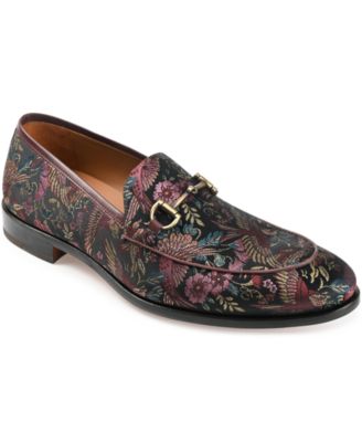 TAFT Russell Paradise Horsebit Loafers Jacquard Spain Luxury Men 41 Designer TAFT Russell Loafer in Paradise | Smart Closet main image 4
