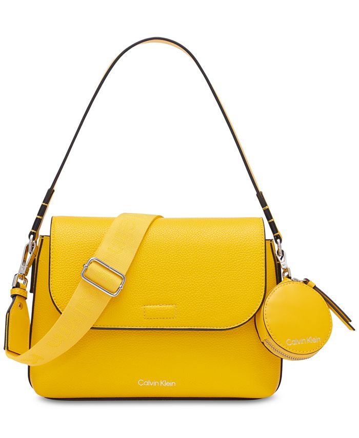 Calvin Klein Boxy Signature Mini Satchel  Bags, Trendy handbags, Purses  crossbody