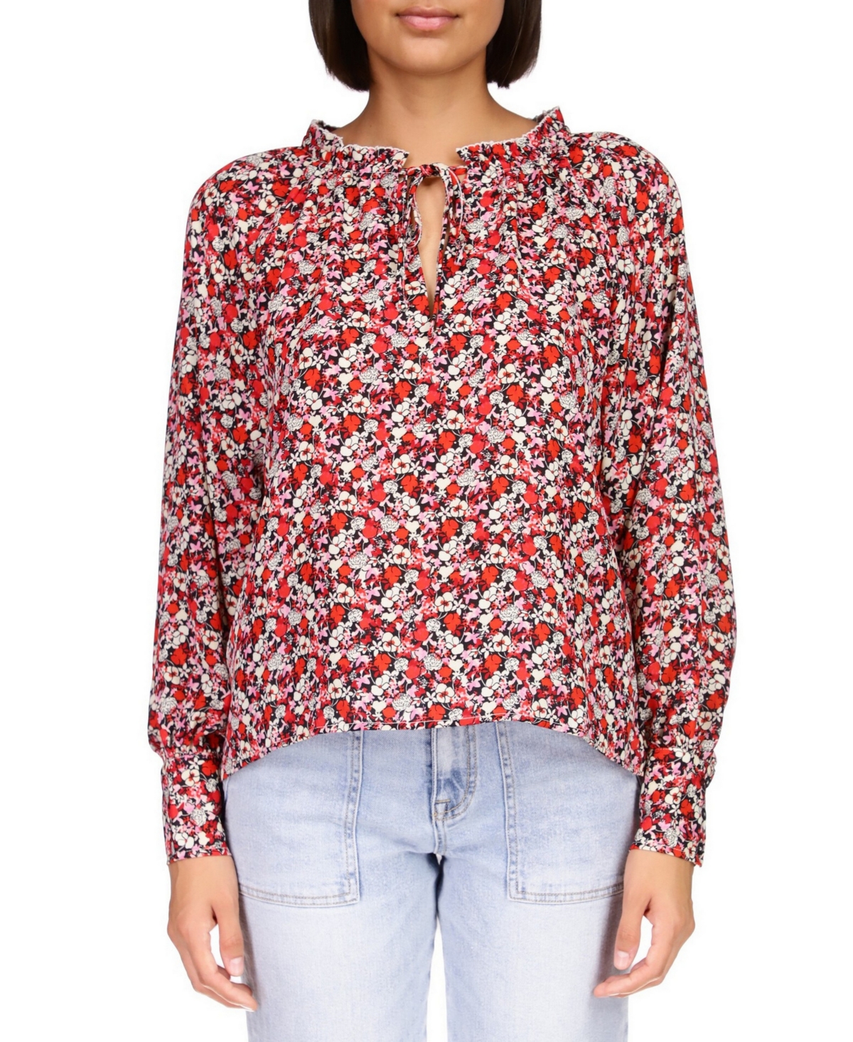 Sanctuary Flower Power Top In Red