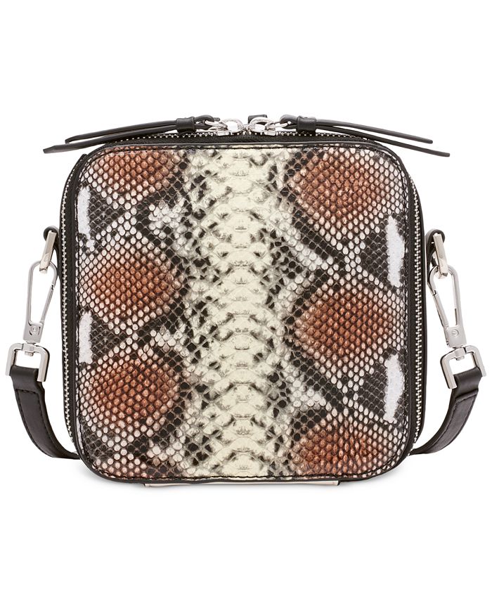 Calvin Klein Argo Geometric Cube Printed Crossbody - Macy's