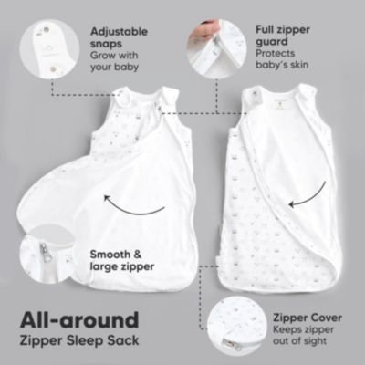 Organic Baby Sleep Sack Wearable Blanket, Baby Sleeping Bag 0-24 Months, Baby Sleep Sacks (KeaStory)