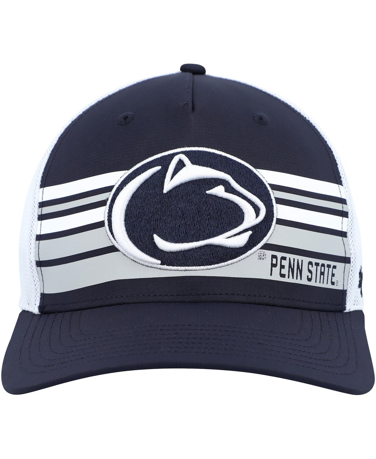 Shop 47 Brand Men's ' Navy Penn State Nittany Lions Brrr Altitude Trucker Snapback Hat